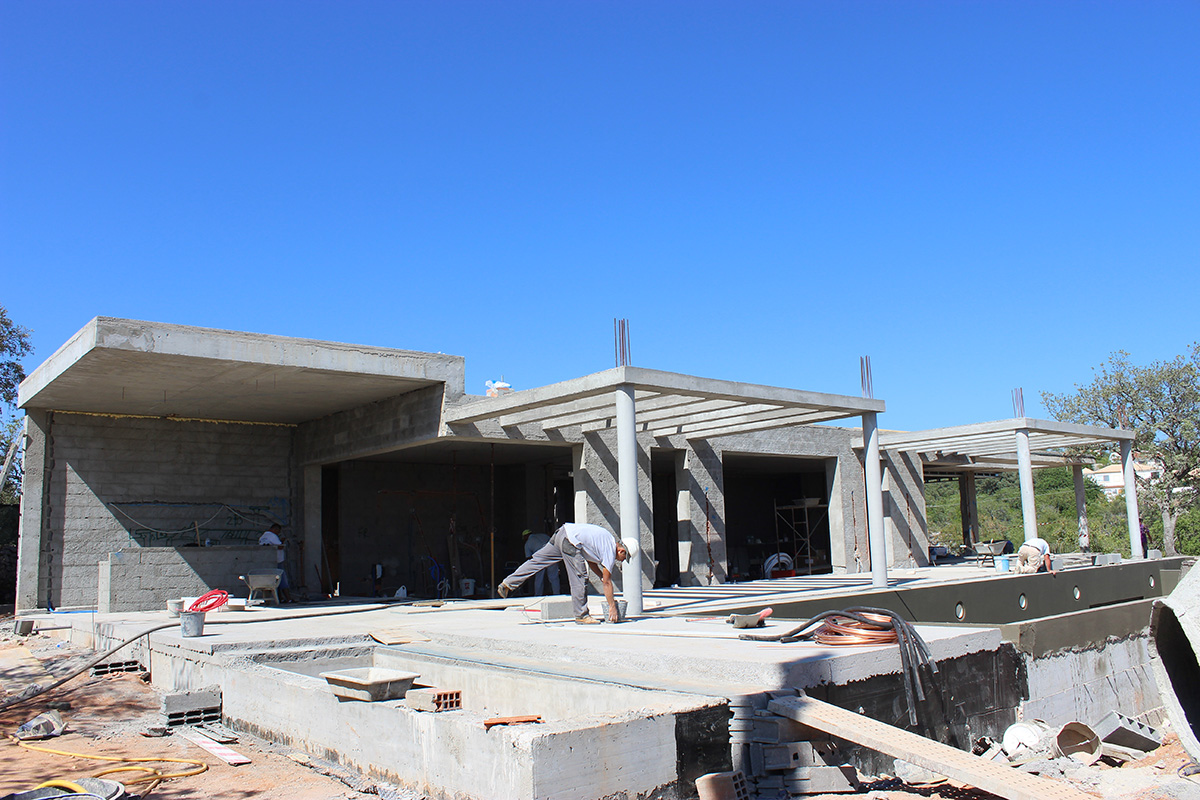 Building New Villa in Vale Telheiro, Algarve