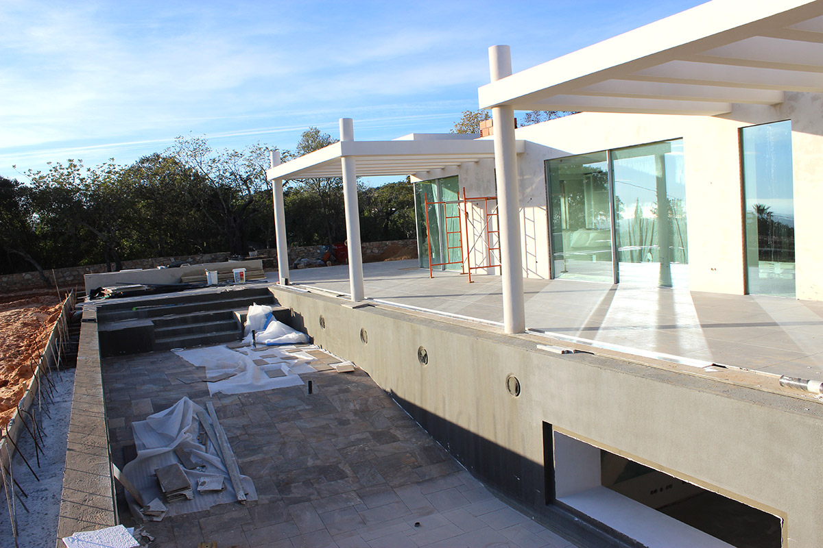 Building New Villa in Vale Telheiro, Algarve