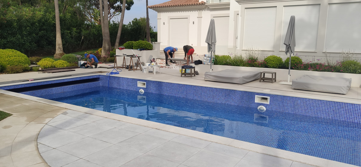 Swimming Pool Refurbishment in Quinta do Lago