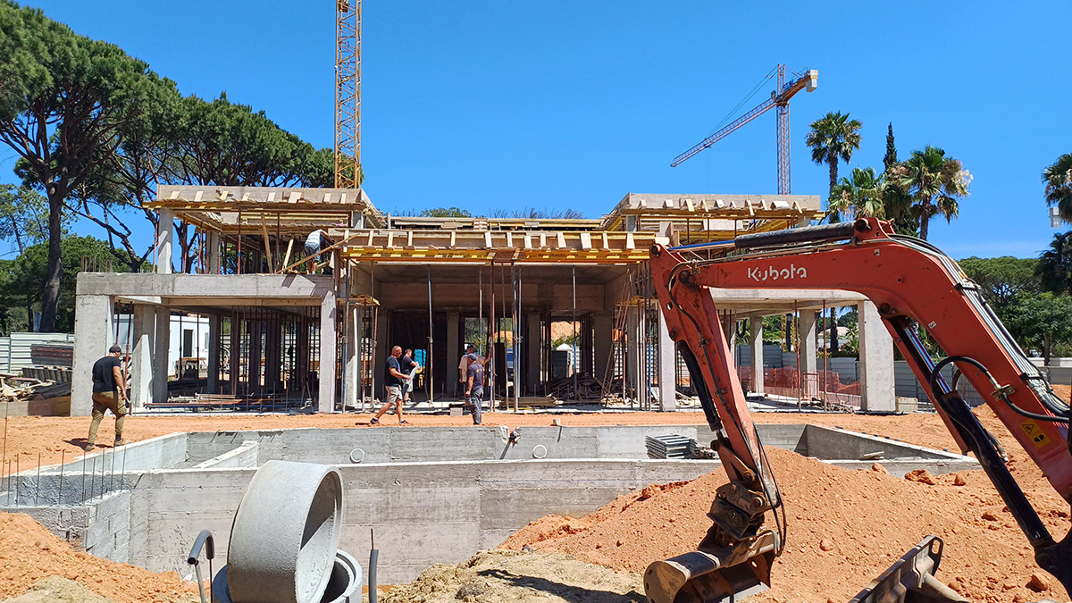 New Villa Construction in Quinta do Lago