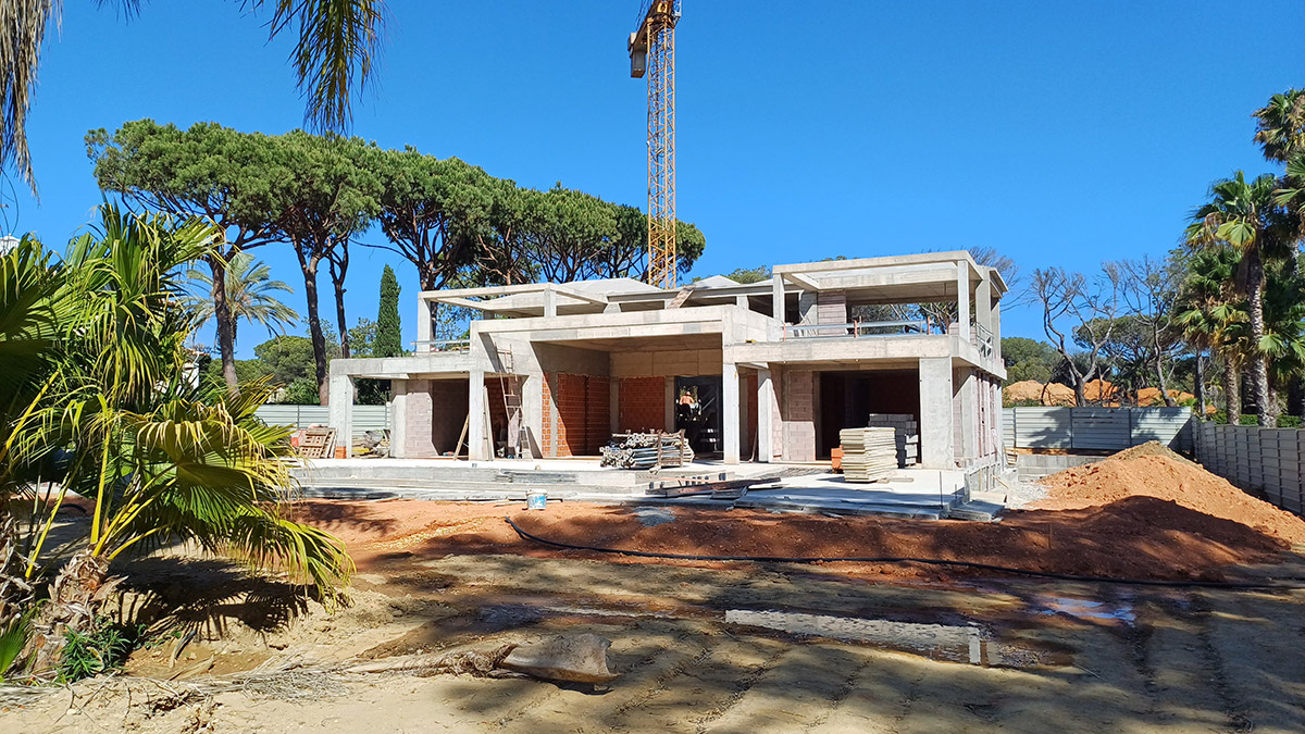 New Villa Construction in Quinta do Lago, Algarve