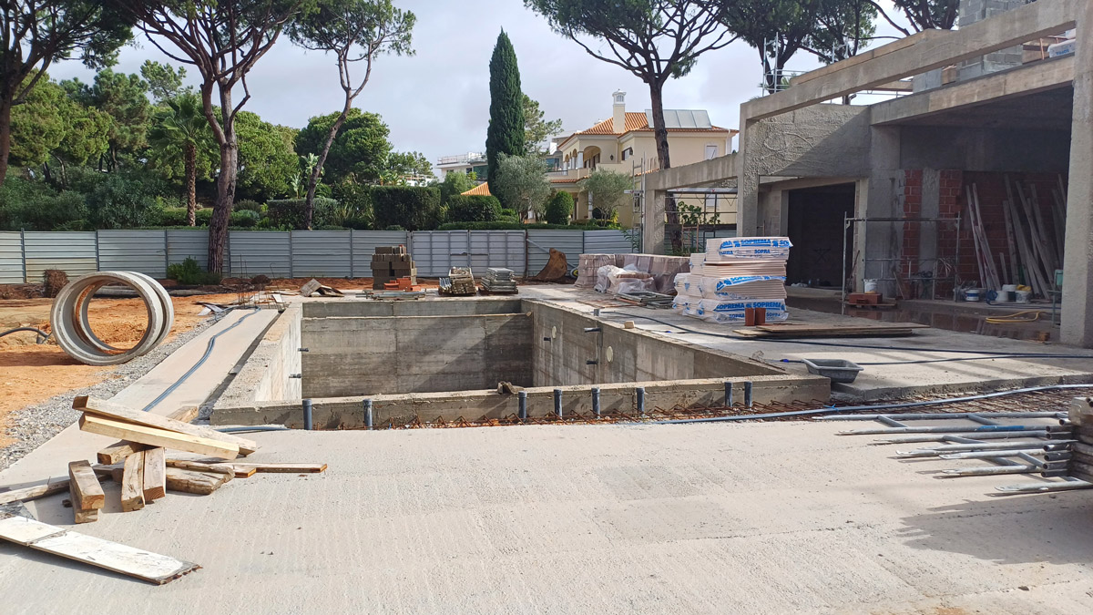 New Villa Construction in Quinta do Lago, Algarve