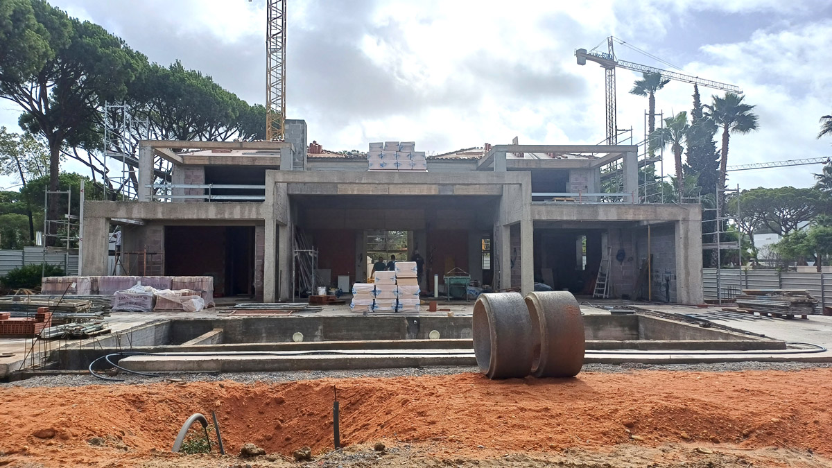 New Villa Construction in Quinta do Lago, Algarve