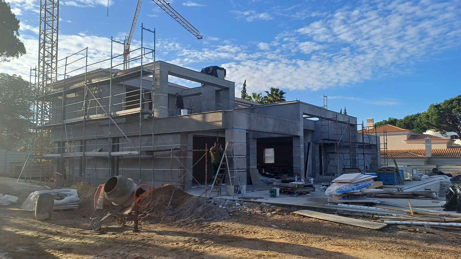 New Villa Construction in Quinta do Lago, Algarve