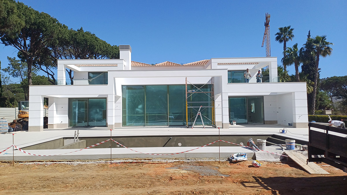 New Villa Construction in Quinta do Lago, Algarve