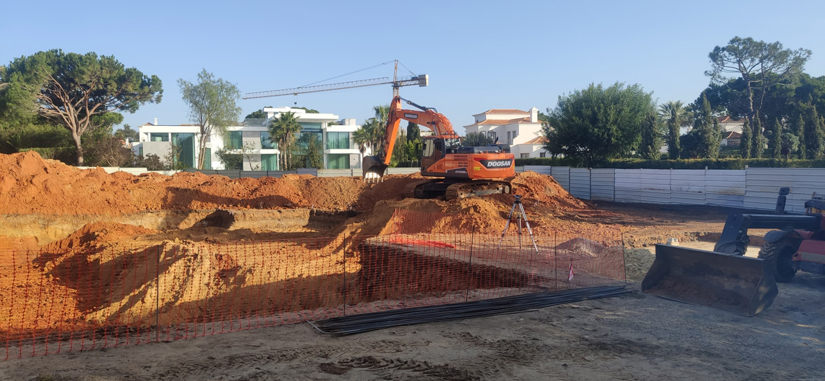 Modern Villa Construction in Quinta do Lago
