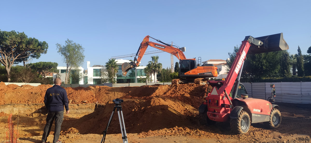 Modern Villa Construction in Quinta do Lago