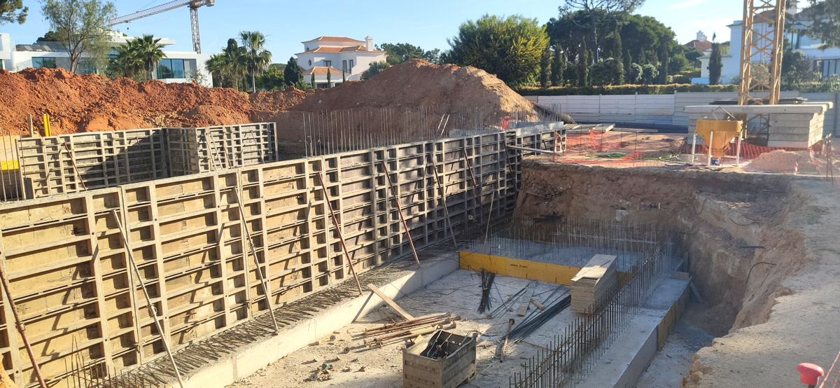 Modern Villa Construction in Quinta do Lago