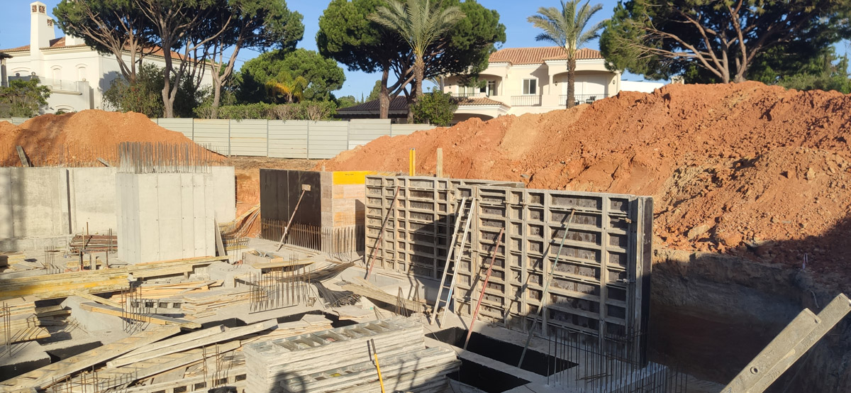 Modern Villa Construction in Quinta do Lago