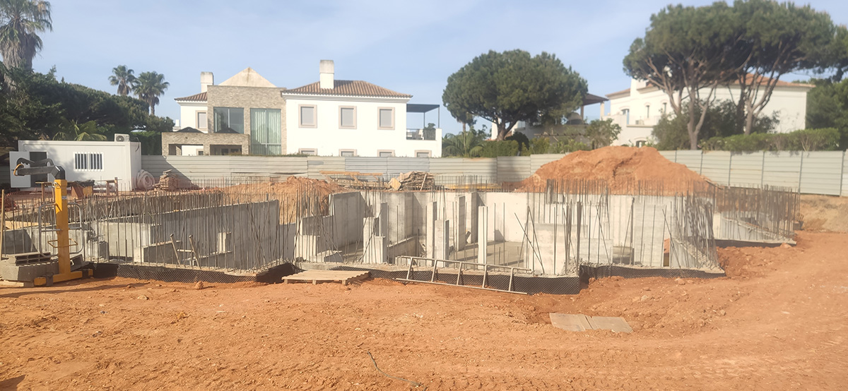 Modern Villa Construction in Quinta do Lago