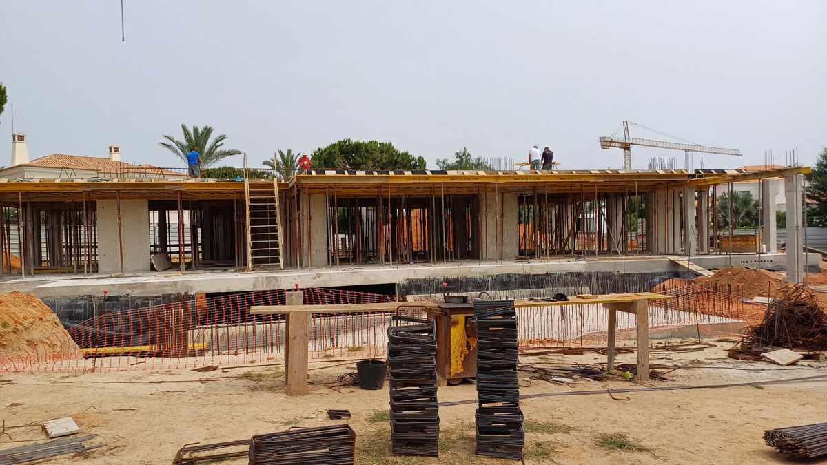 Modern Villa Construction in Quinta do Lago