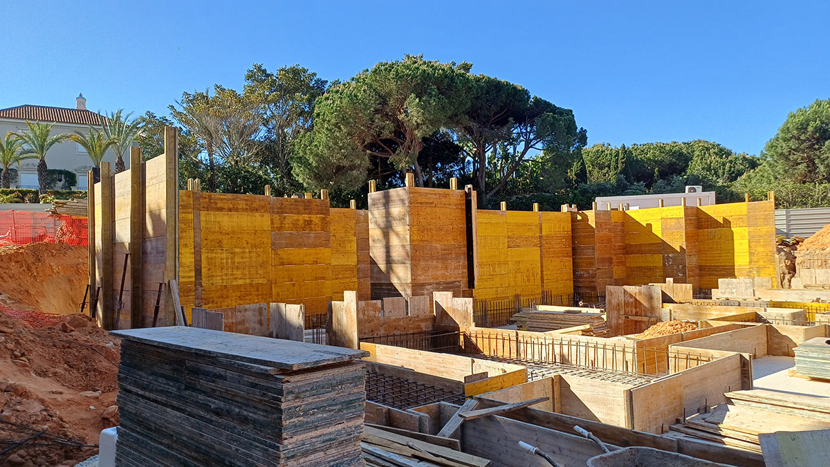 Luxury Villa Construction in the Algarve