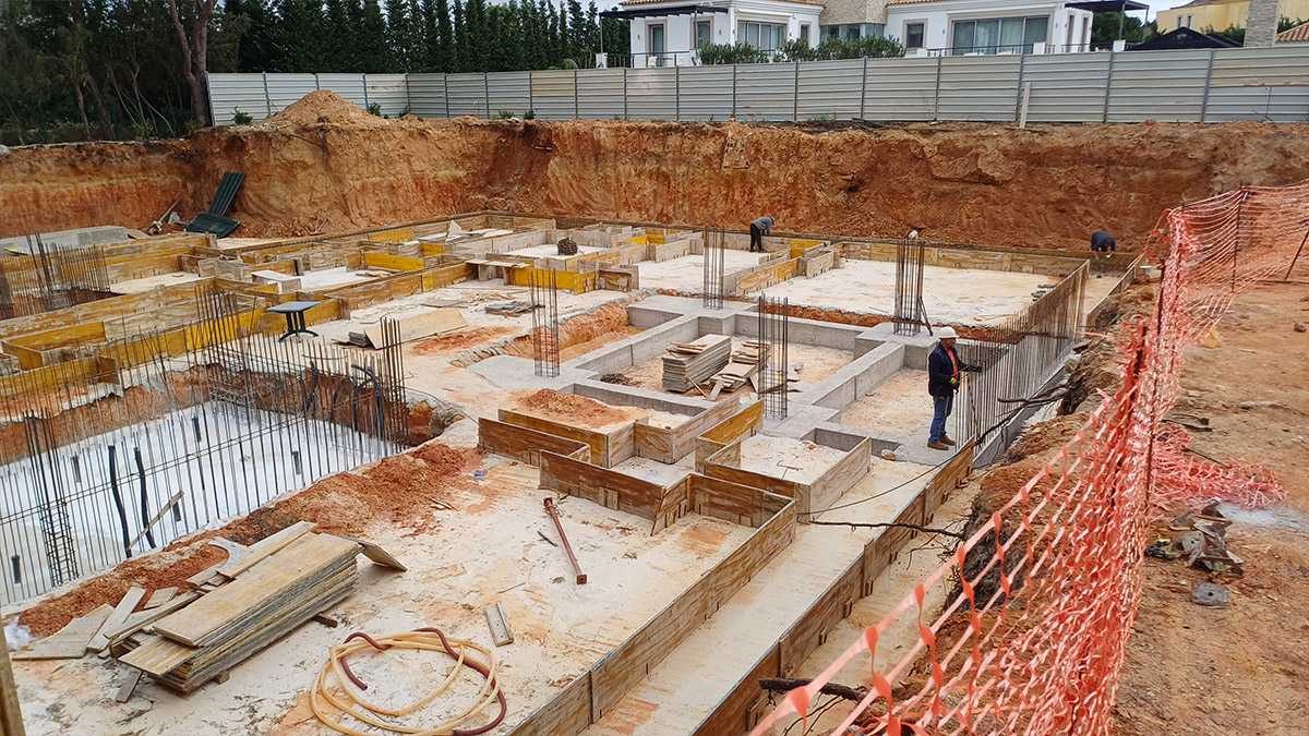 Modern Villa Construction in the Algarve