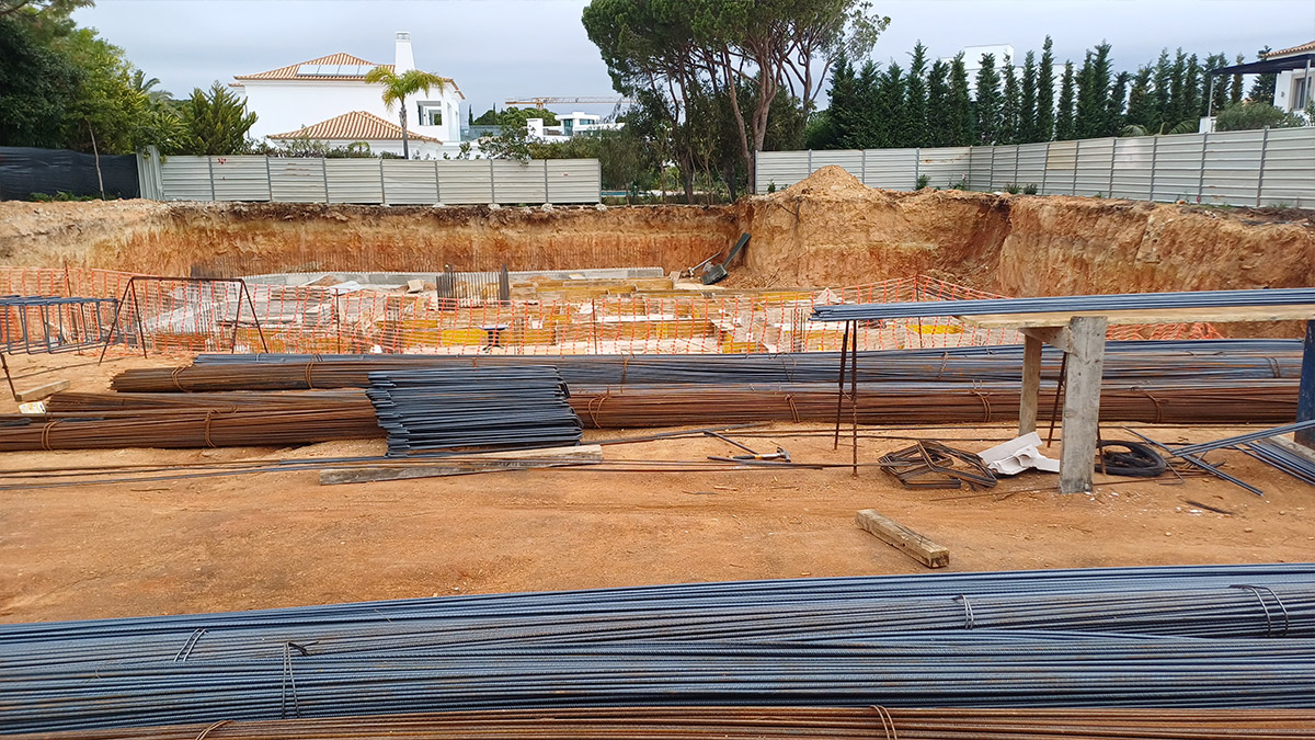 Modern Villa Construction in the Algarve