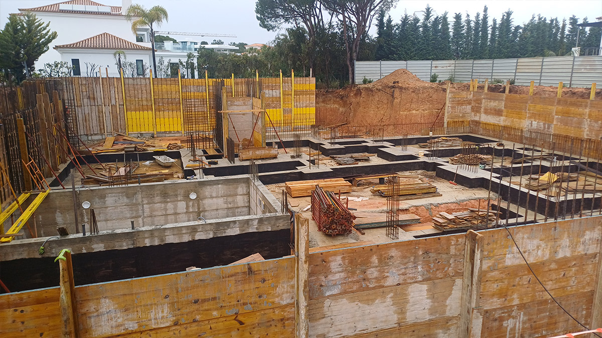 Modern Villa Construction in the Algarve