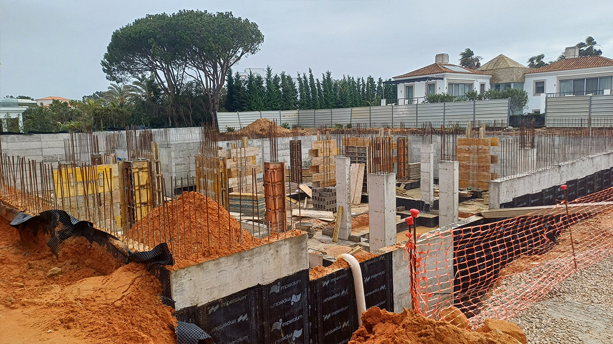 Modern Villa Construction in the Algarve