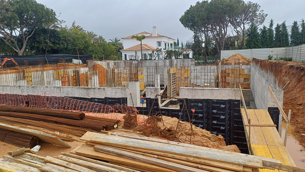 Modern Villa Construction in the Algarve