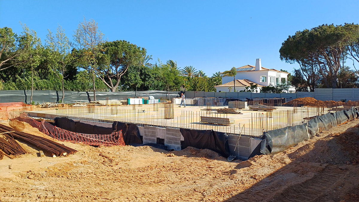 Modern Villa Construction in the Algarve